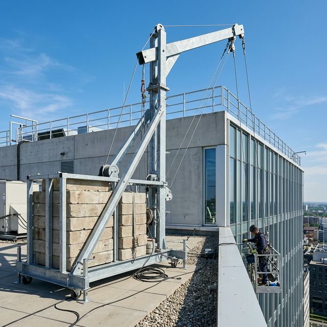 Denge Ağırlıklı Yüksek Ayak Askı Sistemi - 5